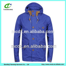 chaqueta azul más reciente del estilo de Corea para el hombre con muestras